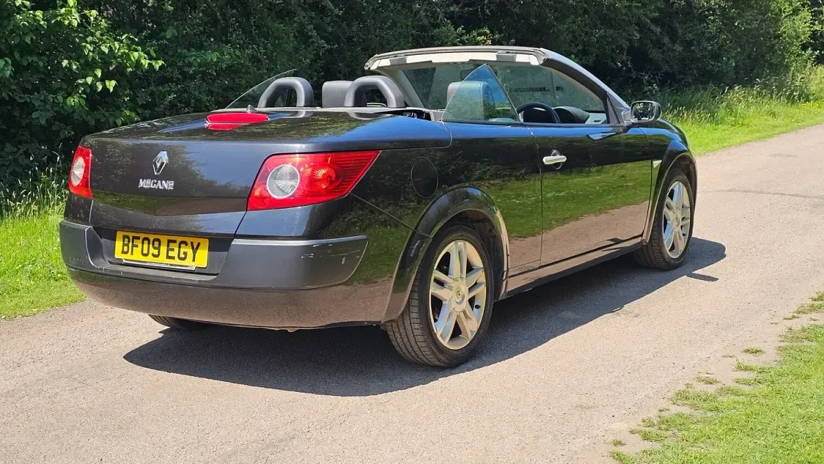 Used Renault Mégane Cabriolet Dynamique 2009 Black Cabriolet