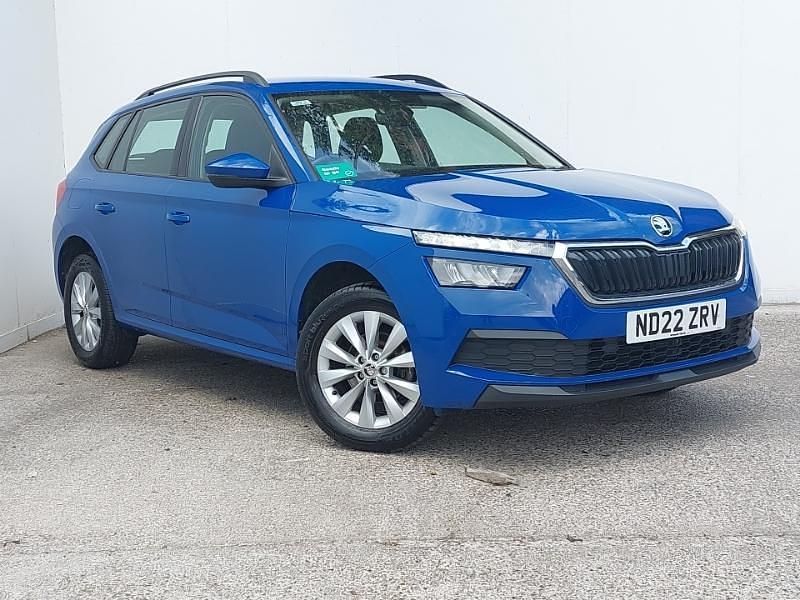 Blue Used 2022 Skoda Kamiq SUV | £12,798 (Fair price) - Image 1/4