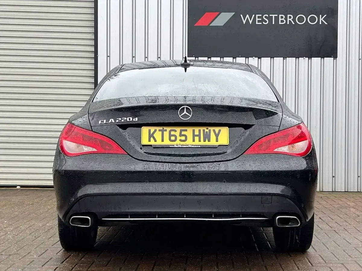 Used Mercedes CLA220 2016 Black Sedan