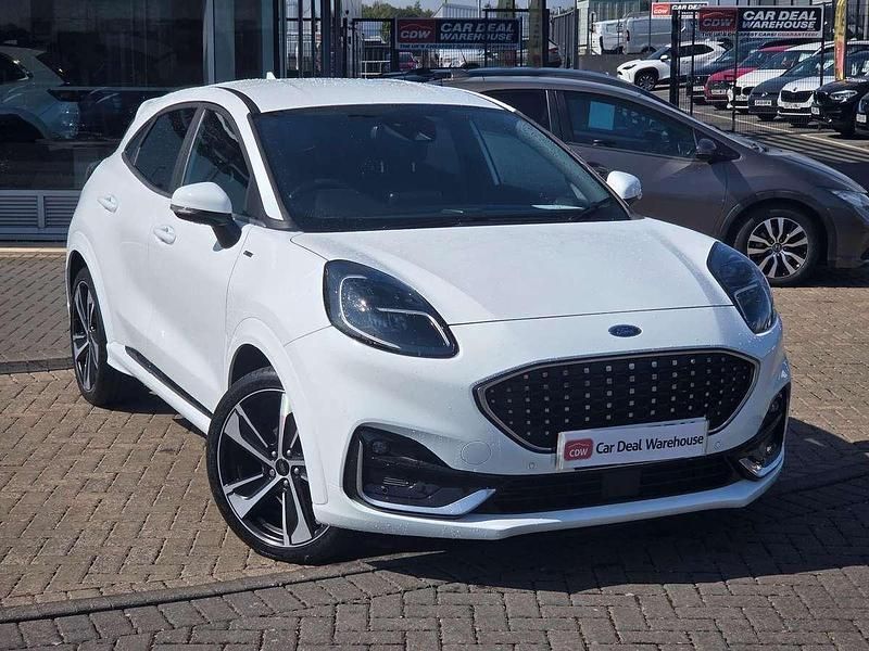 White Used 2024 Ford Puma Gen-E ST-Line SUV | £18,890 (Fair price) - Image 1/4
