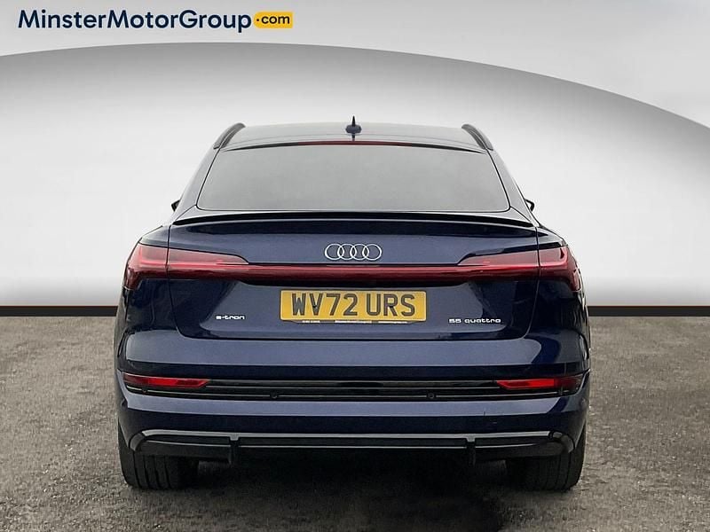 Used Audi e-tron Black Edition 300 kW (408 HP) 2022 Blue SUV