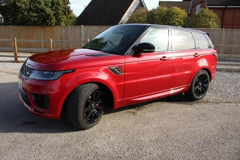 Used Land Rover Range Rover Sport S 400 HP (294 kW) 2020 Red SUV