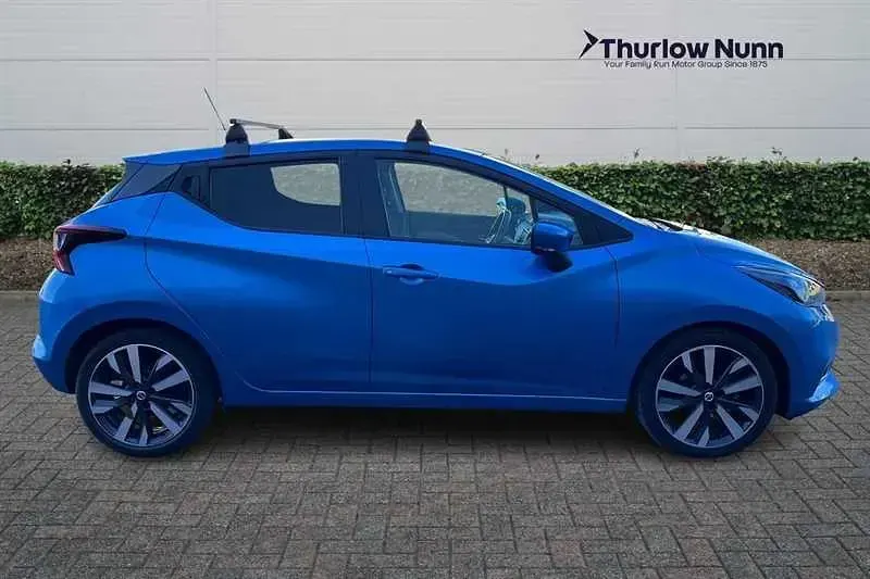 Begagnad Nissan Micra Tekna 92 HK (67 kW) 2022 Blå Halvkombi