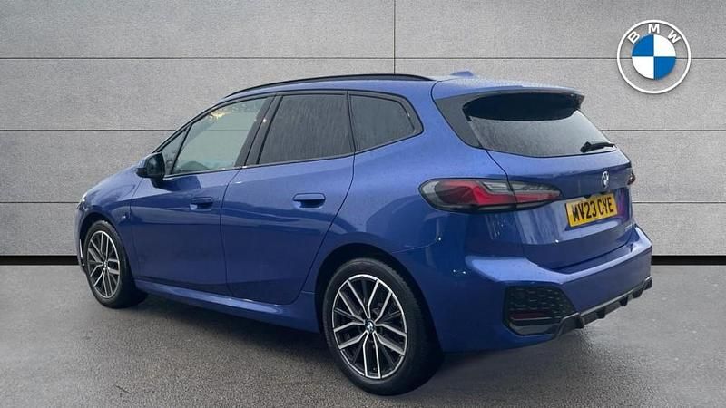 Used BMW 223 Active Tourer M Sport 215 HP (158 kW) 2023 Blue MPV
