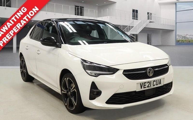 Used Vauxhall Corsa SRi 101 HP (74 kW) 2021 White Hatchback