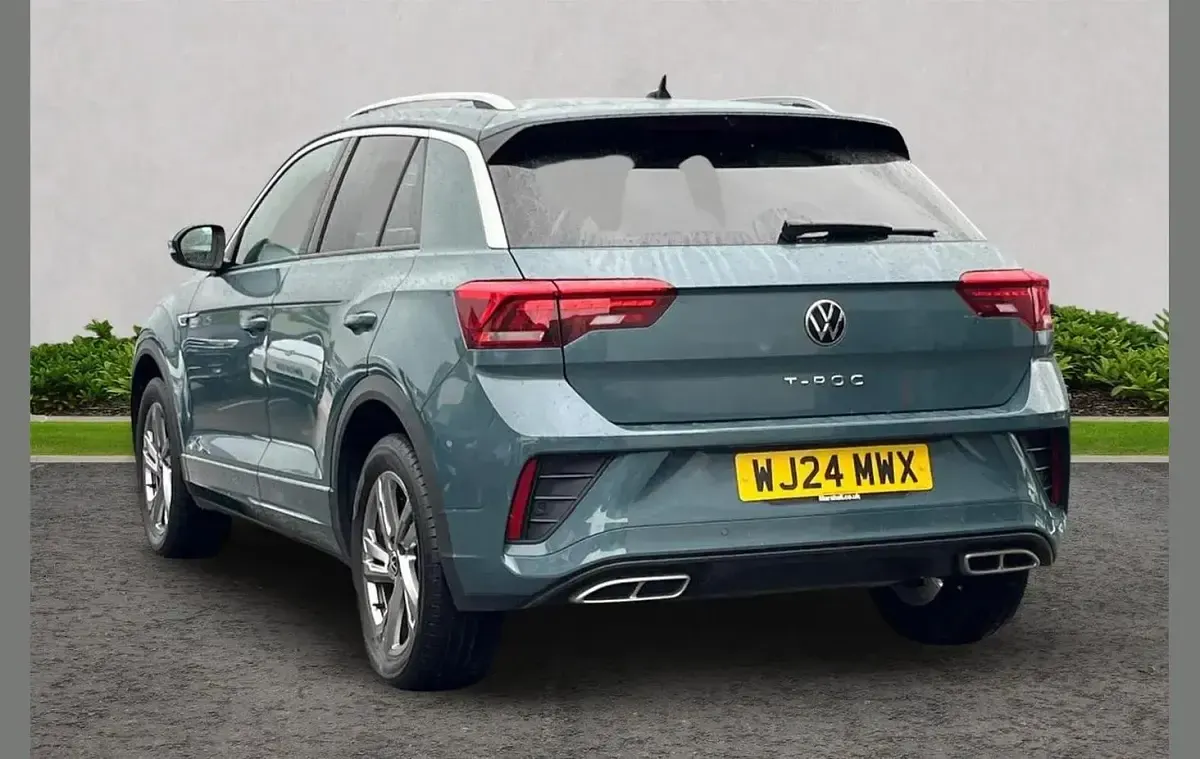 Used VW T-Roc R-line 150 HP (110 kW) 2024 Blue SUV