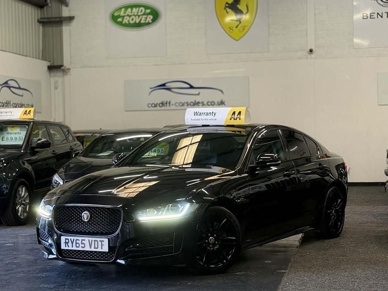 Used Jaguar XE R-Sport 180 HP (132 kW) 2015 Black Sedan