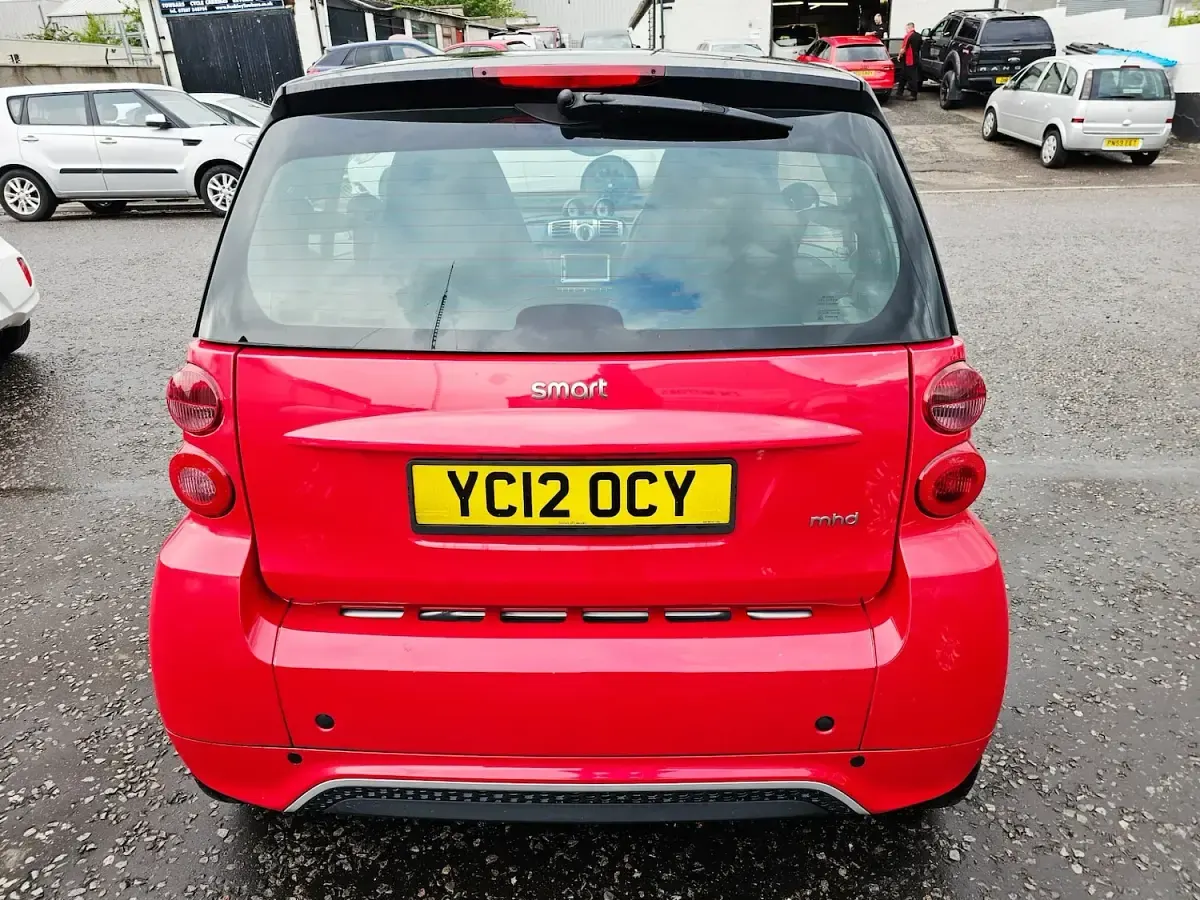 Used Smart ForTwo Coupé Passion 2012 Red Coupe