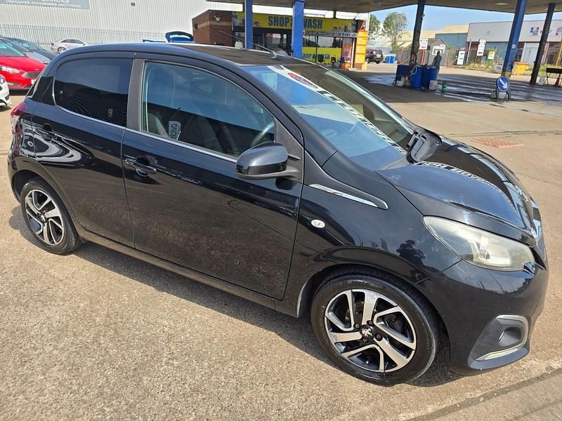 Black Used 2015 Peugeot 108 Allure Hatchback | £3,995 (Fair price) - Image 1/4