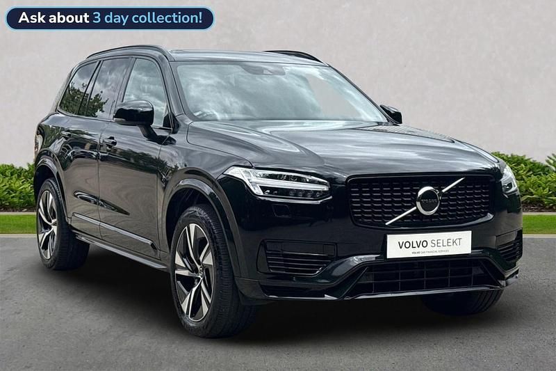 Black Used 2021 Volvo XC90 R-Design SUV | £40,999 (Fair price) - Image 1/4