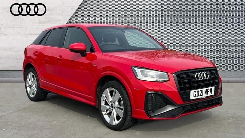 Used Audi Q2 S-Line 150 HP (110 kW) 2021 Red SUV