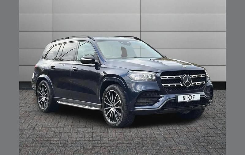Blue Used 2022 Mercedes GLS400 Night SUV | £56,995 (Super price) - Image 1/3