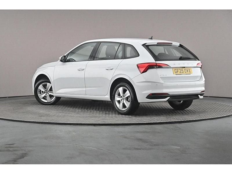 Used Skoda Scala SE 85 HP (62 kW) 2025 Moon white metallic Hatchback