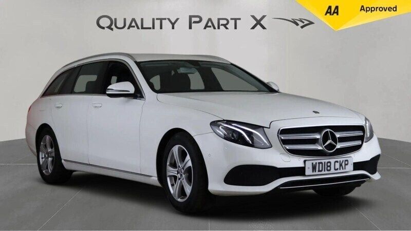White Used 2018 Mercedes E220 SE Estate | £14,680 (Super price) - Image 1/4