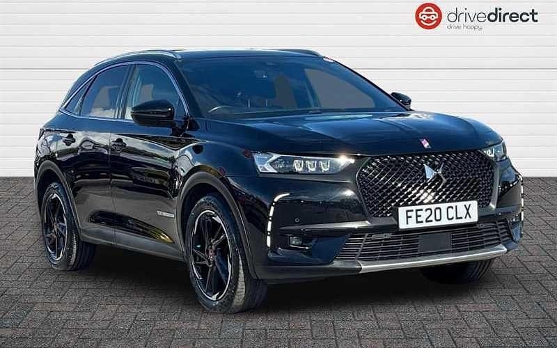 Pearl nera black Used 2020 DS Automobiles DS7 Crossback Performance SUV | £13,200 (Fair price) - Image 1/4