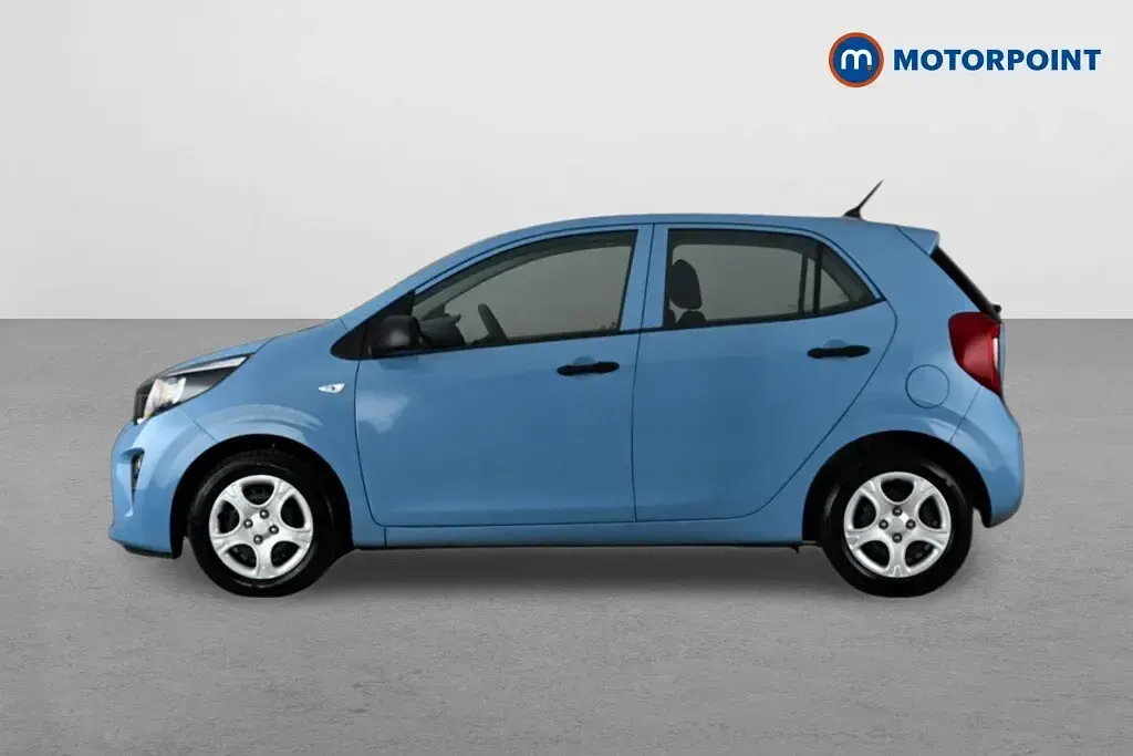 Used Kia Picanto 67 HP (49 kW) 2019 Blue Hatchback