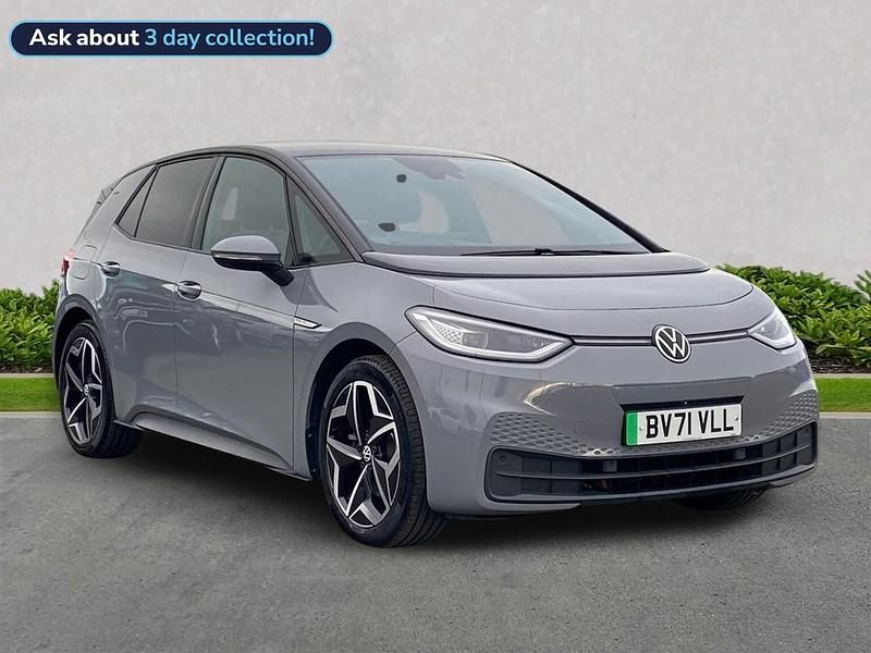 Used VW ID.3 Pro 150 kW (204 HP) 2021 Grey Hatchback