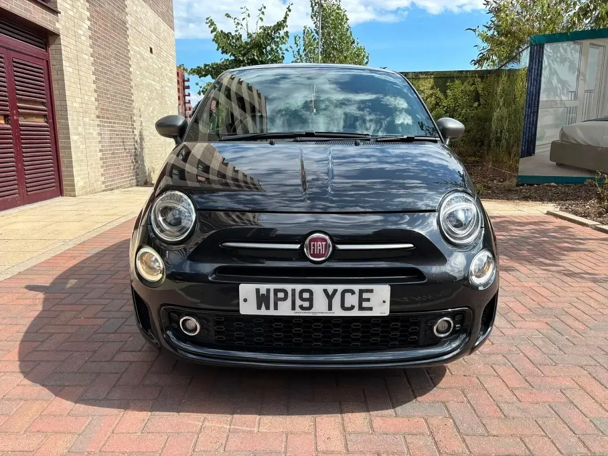Used Fiat 500 S 69 HP (50 kW) 2019 Black Hatchback