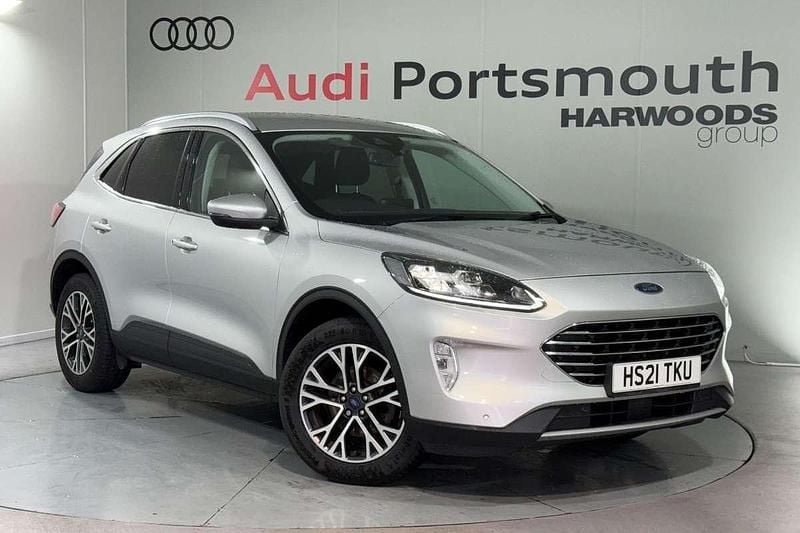 Silver Used 2021 Ford Kuga Titanium SUV | £14,590 (Good price) - Image 1/4
