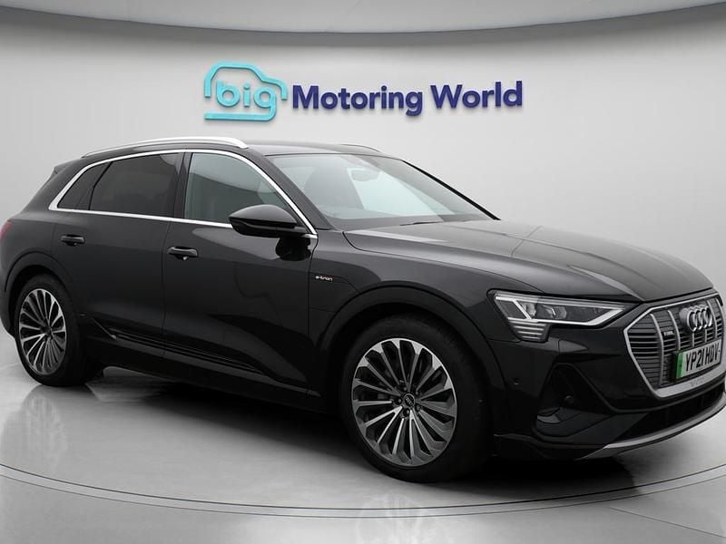 Black Used 2021 Audi e-tron S-Line SUV | £18,800 (Good price) - Image 1/4