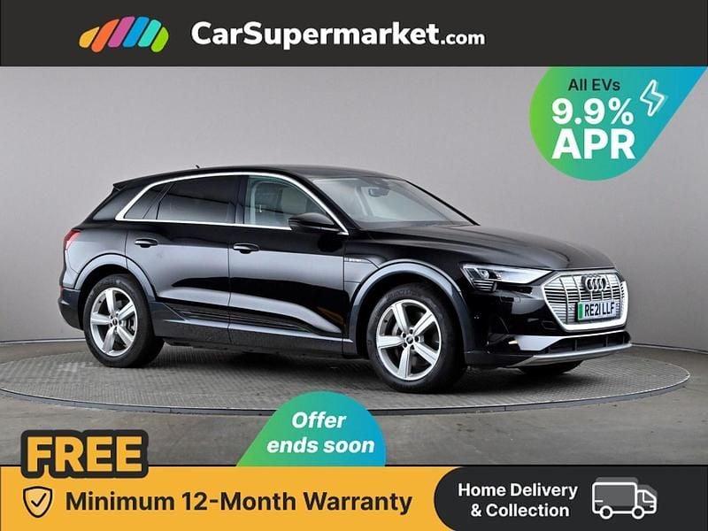 Black Used 2021 Audi e-tron Comfort SUV | £18,697 (Good price) - Image 1/3