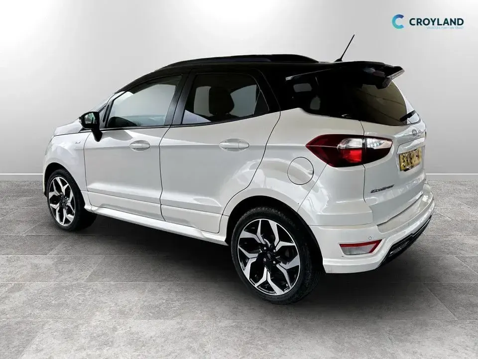 Used Ford Ecosport ST-Line 125 HP (91 kW) 2018 White SUV
