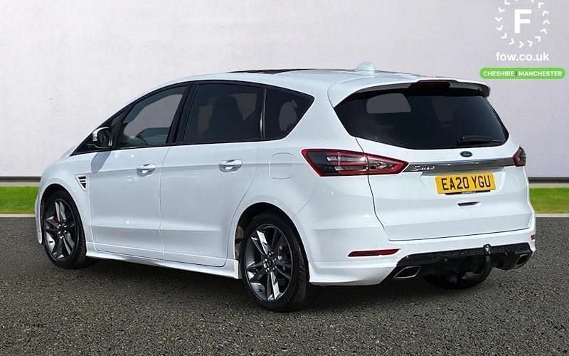 Begagnad Ford S-MAX ST-Line 190 HK (139 kW) 2020 Vit Minibuss