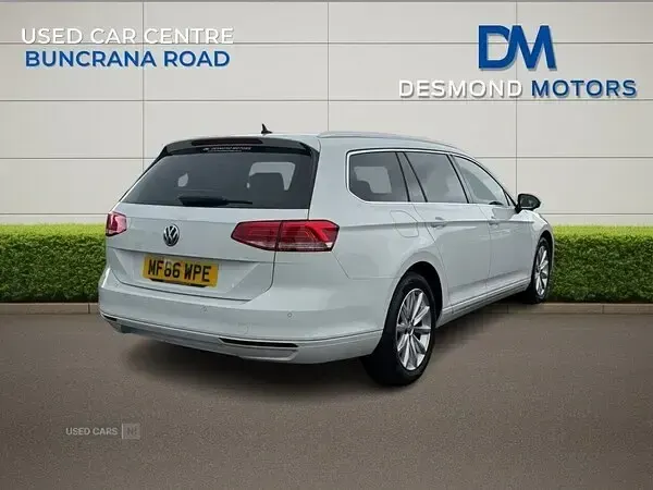 Used VW Passat Business 190 HP (139 kW) 2016 White Estate