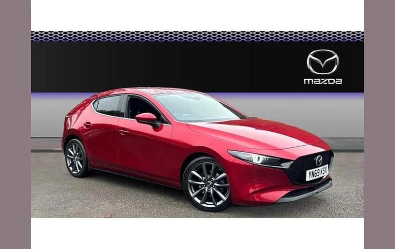 Red Used 2019 Mazda 3 Inclusive Hatchback | £14,868 (Fair price) - Image 1/4
