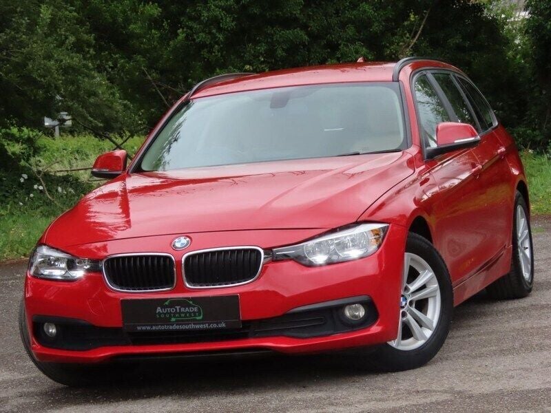 Red Used 2015 BMW 320 Efficient Dynamics Estate | £6,494 (A bit pricey) - Image 1/4