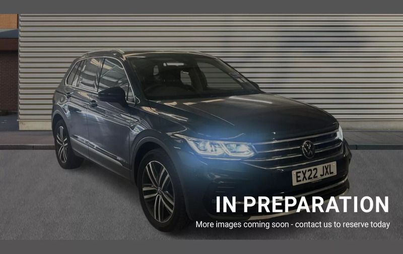 Blue Used 2022 VW Tiguan Elegance SUV | £27,323 (Fair price) - Image 1/4