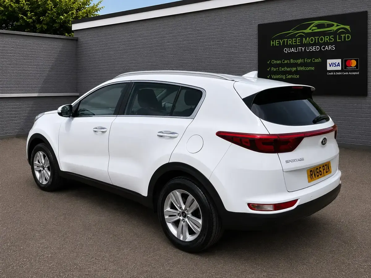 Used Kia Sportage 114 HP (83 kW) 2016 White SUV