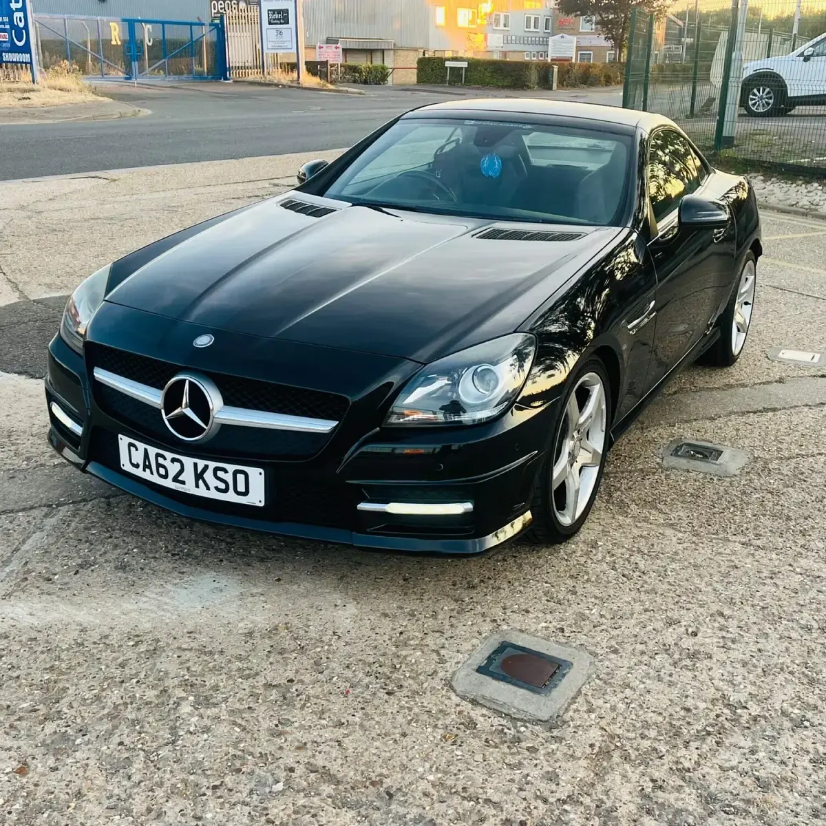 Used Mercedes SLK250 AMG 2013 Black Cabriolet