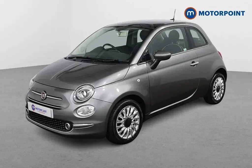 Used Fiat 500 Lounge 69 HP (50 kW) 2018 Grey Hatchback