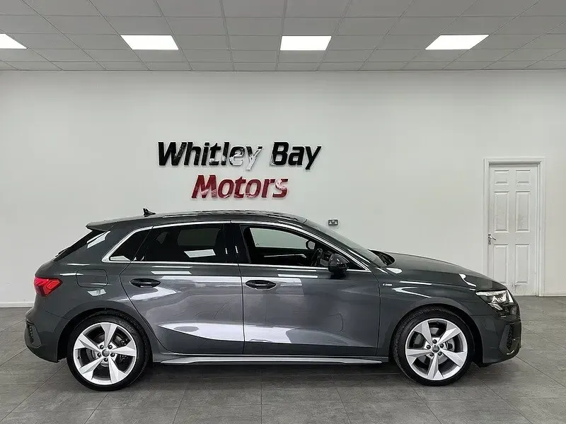 Used Audi A3 S-Line 150 HP (110 kW) 2020 Grey Sedan