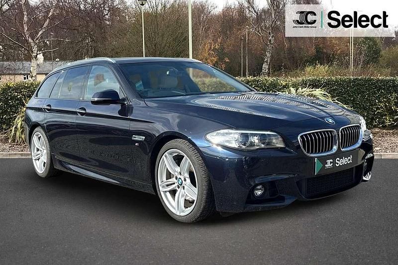 Black Used 2015 BMW 525 M Sport Estate | £14,990 - Image 1/4