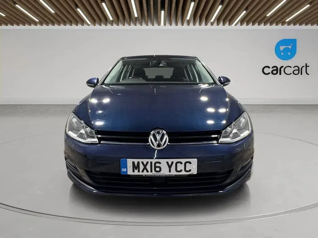 Used VW Golf VII Edition 110 HP (80 kW) 2016 Blue Hatchback