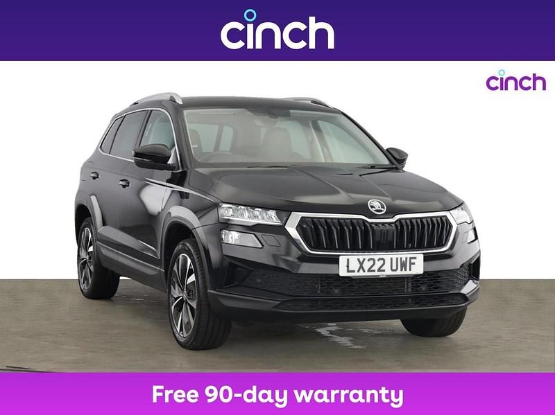 Black Used 2022 Skoda Karoq SE L SUV | £19,499 (Fair price) - Image 1/3