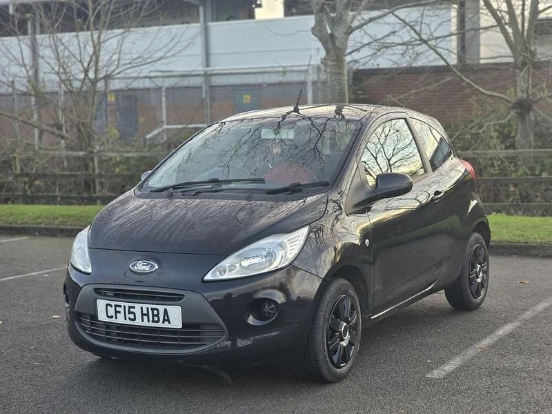 Black Used 2015 Ford Ka Hatchback | £2,195 (Good price) - Image 1/4
