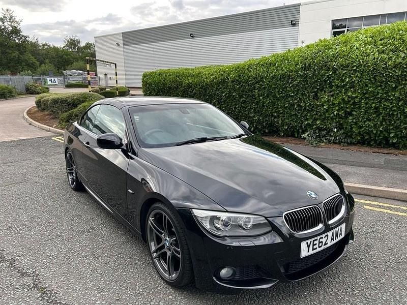 Black Used 2012 BMW 330 Cabriolet Sport Line Cabriolet | £13,995 (A bit pricey) - Image 1/4