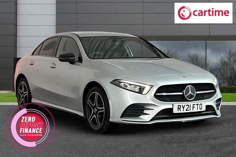 Silver Used 2021 Mercedes A250 AMG line Sedan | £20,750 (Fair price) - Image 1/4