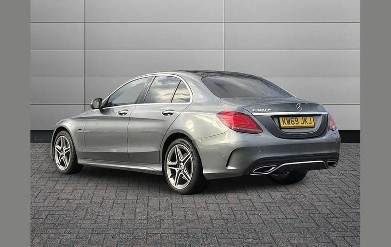 Used Mercedes C300e AMG line 311 HP (228 kW) 2020 Grey Sedan