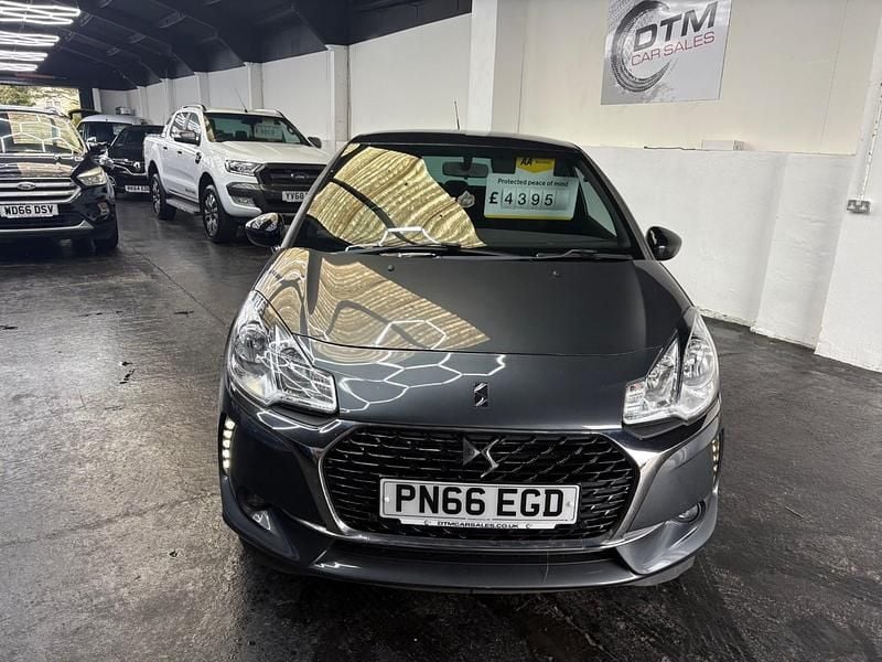 Used DS Automobiles DS3 Elegance 2016 Grey Hatchback