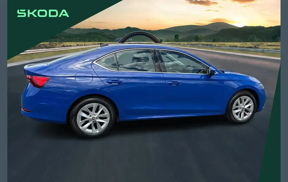 Used Skoda Octavia SE L 150 HP (110 kW) 2022 Energy blue Hatchback