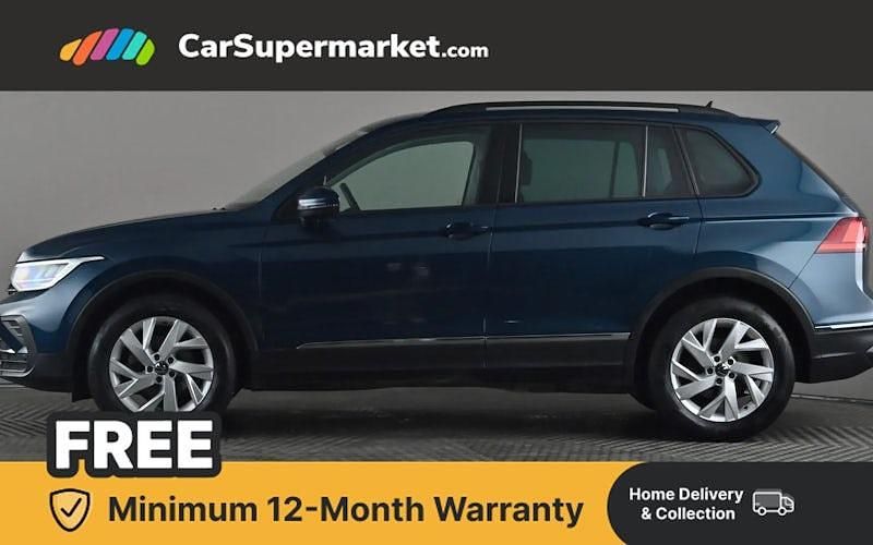 Used VW Tiguan Life 131 HP (96 kW) 2022 Blue SUV