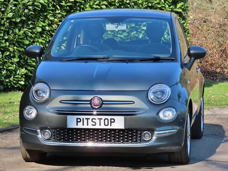 Used Fiat 500 Lounge 69 HP (50 kW) 2018 Grey Hatchback
