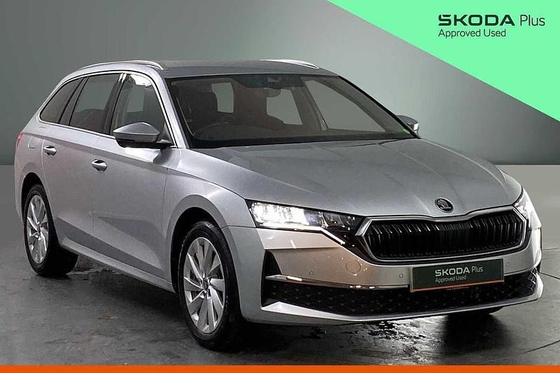 Used Skoda Octavia SE L 147 HP (108 kW) 2025 Silver Estate