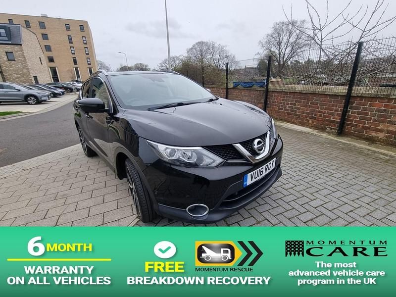Used Nissan Qashqai Tekna 2016 Black SUV