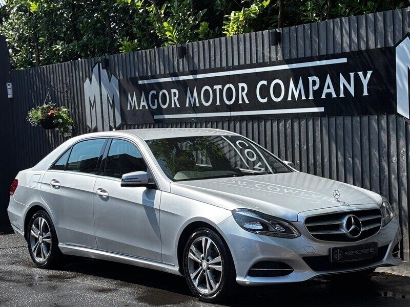 Silver Used 2013 Mercedes E220 SE Sedan | £7,995 (Fair price) - Image 1/4