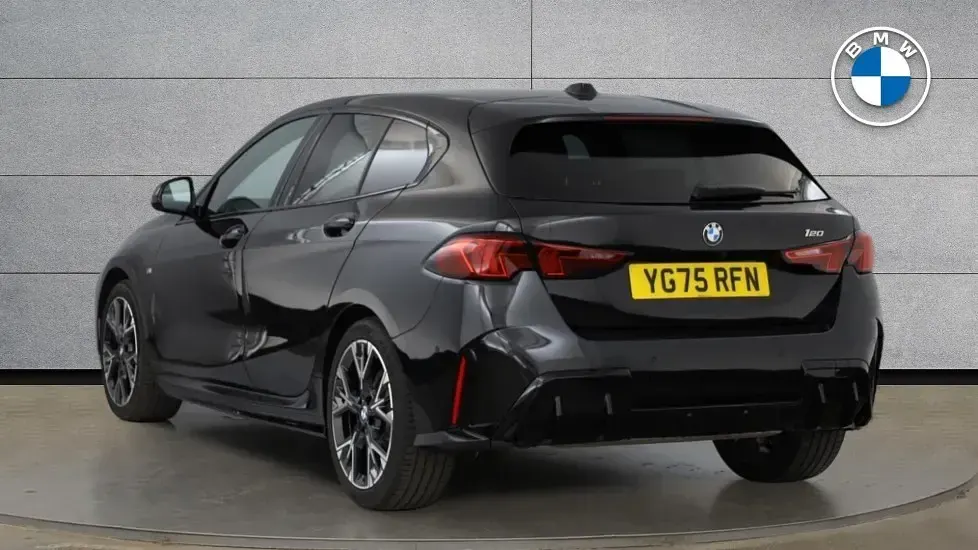 Used BMW 120 M Sport 168 HP (123 kW) 2025 Black Hatchback